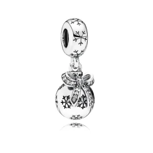 (Bild für) PANDORA Weihnachtskugel-Anhänger - 791410CZ