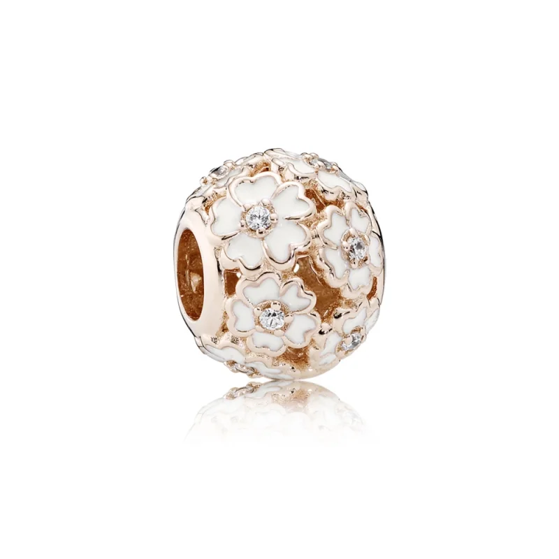 (Bild für) PANDORA White Primrose Meadow Charm - 781488EN12