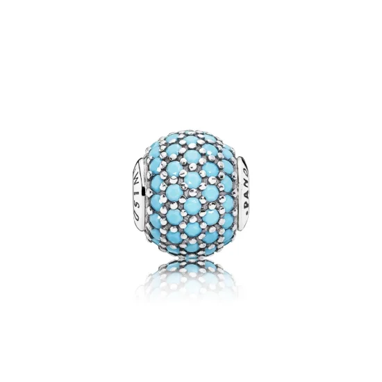 (Bild für) PANDORA WISDOM Charm, türkisfarbener Kristall - 796065NTQ