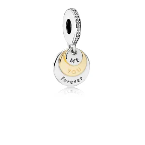 (Bild für) PANDORA You & Me Forever Anhänger Charm - 791979CZ