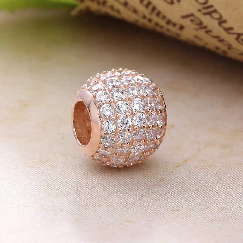 (Bild für) Pavé Lights, PANDORA Rose™ Charm Klar CZ - 781051CZ - Ansicht 2