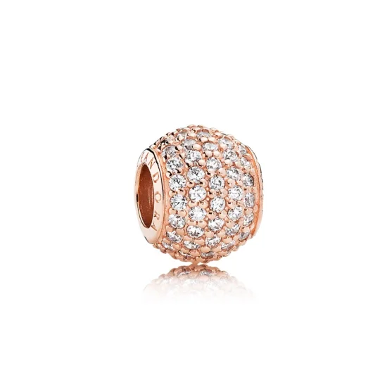 (Bild für) Pavé Lights, PANDORA Rose™ Charm Klar CZ - 781051CZ