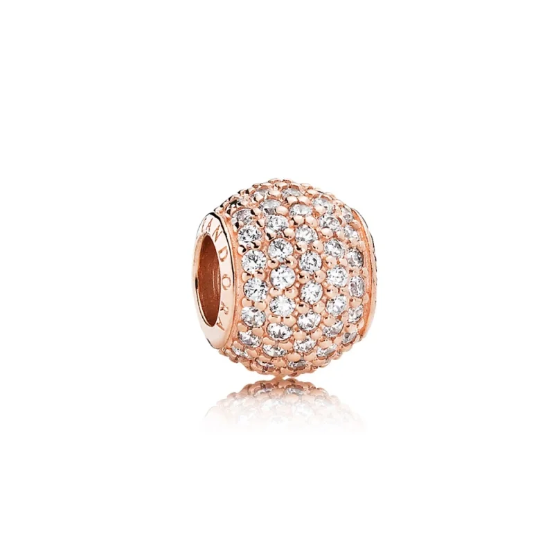 (Bild für) Pavé Lights, PANDORA Rose™ Charm Klar CZ - 781051CZ