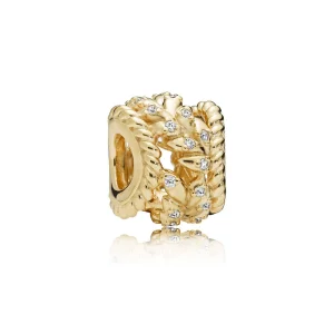 (Bild für) Schillernder Kornwirbel-Charm, PANDORA Shine™ und klare CZ - 767597CZ