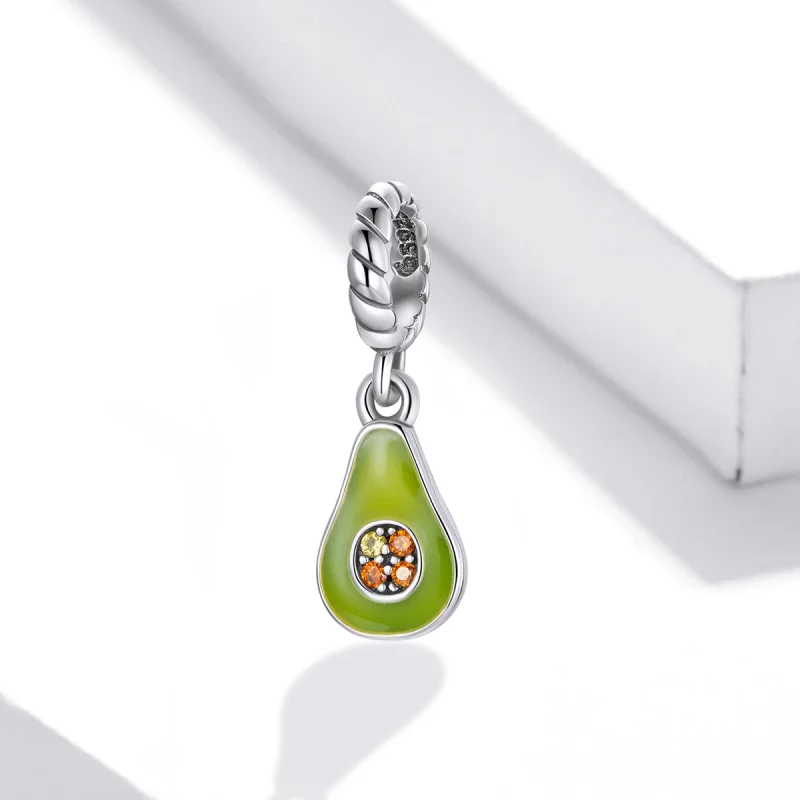 (Bild für) Avocado-Anhänger im Pandora-Stil - BSC472 - Ansicht 2