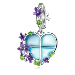 (Bild für) Blumen-Fenster-Anhänger im Pandora-Stil - SCC2323