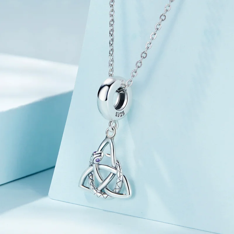 (Bild für) Keltische Symbole im Pandora-Stil baumeln - SCC2382 - Ansicht 2