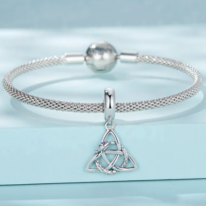 (Bild für) Keltische Symbole im Pandora-Stil baumeln - SCC2382 - Ansicht 3