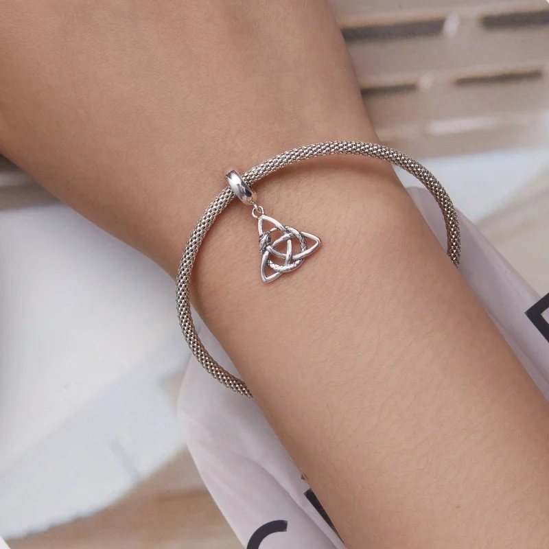(Bild für) Keltische Symbole im Pandora-Stil baumeln - SCC2382 - Ansicht 5
