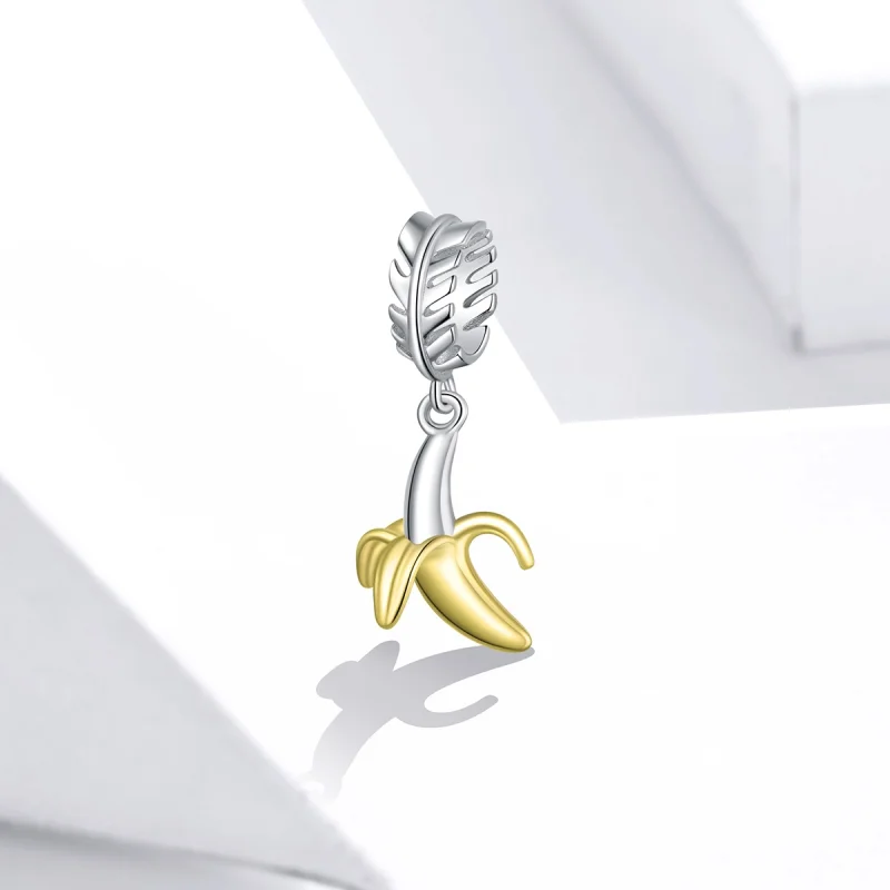 (Bild für) Köstlicher Bananen-Anhänger im Pandora-Stil - SCC1592 - Ansicht 2