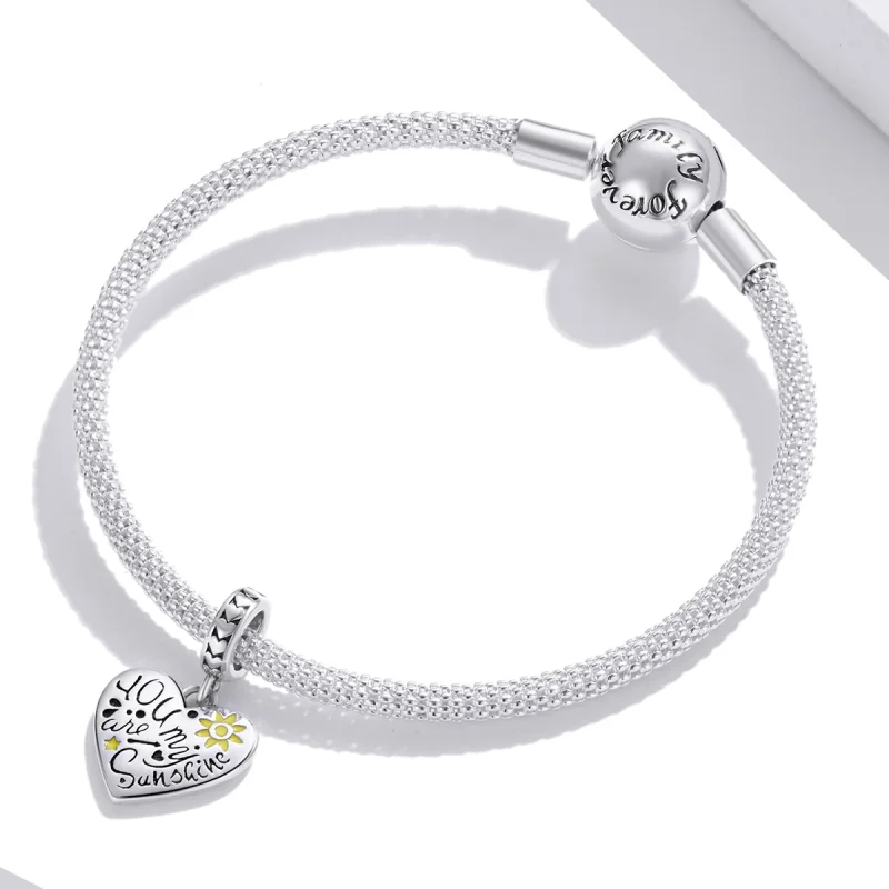 (Bild für) Love Brand-Anhänger im Pandora-Stil - SCC1916 - Ansicht 3