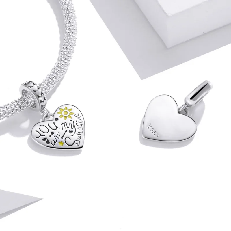 (Bild für) Love Brand-Anhänger im Pandora-Stil - SCC1916 - Ansicht 4