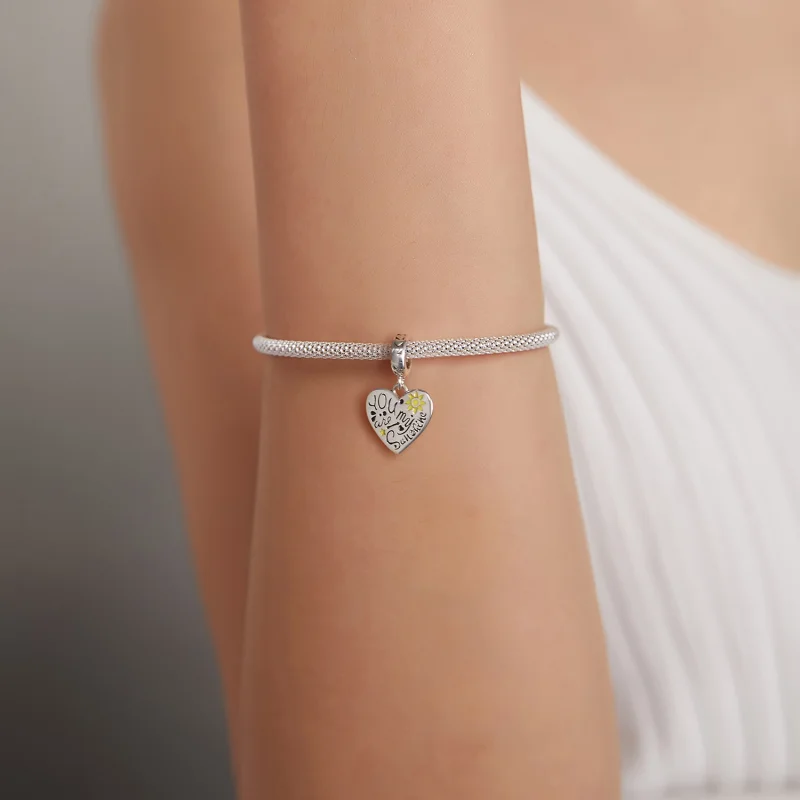 (Bild für) Love Brand-Anhänger im Pandora-Stil - SCC1916 - Ansicht 5
