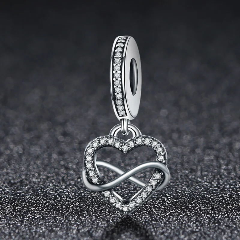 (Bild für) „Love Knows No Bounds“-Anhänger im Pandora-Stil - SCC261 - Ansicht 2