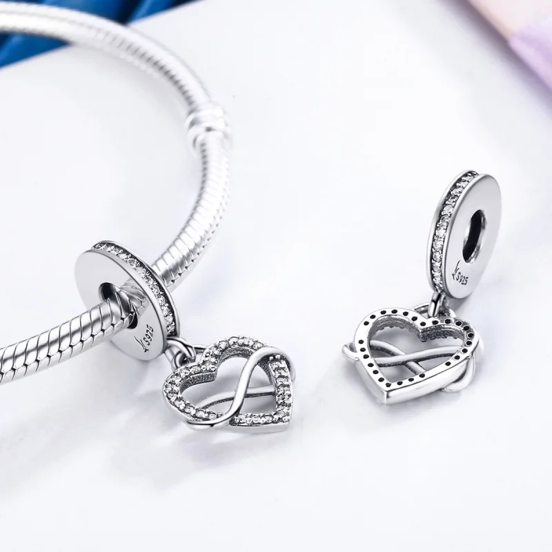 (Bild für) „Love Knows No Bounds“-Anhänger im Pandora-Stil - SCC261 - Ansicht 4