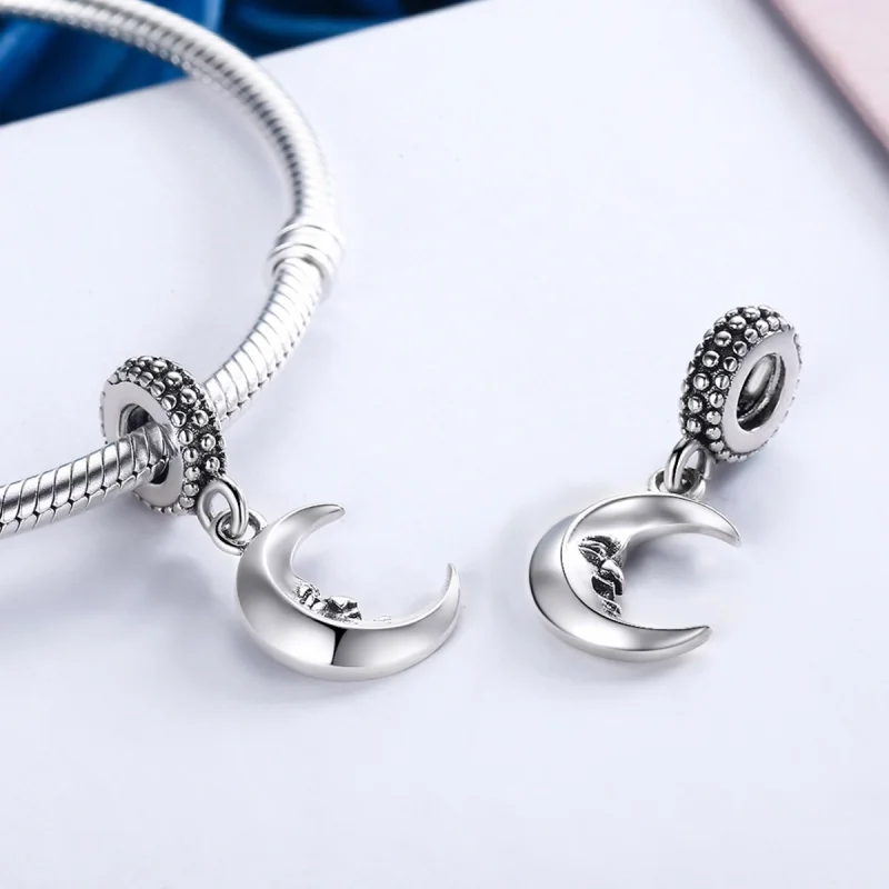 (Bild für) „Mr. Moon“-Anhänger im Pandora-Stil - SCC149 - Ansicht 5