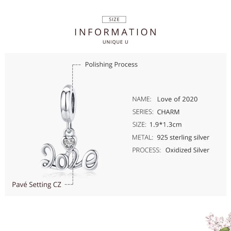 (Bild für) Pandora Charm 2020 - SCC1354 - Ansicht 7