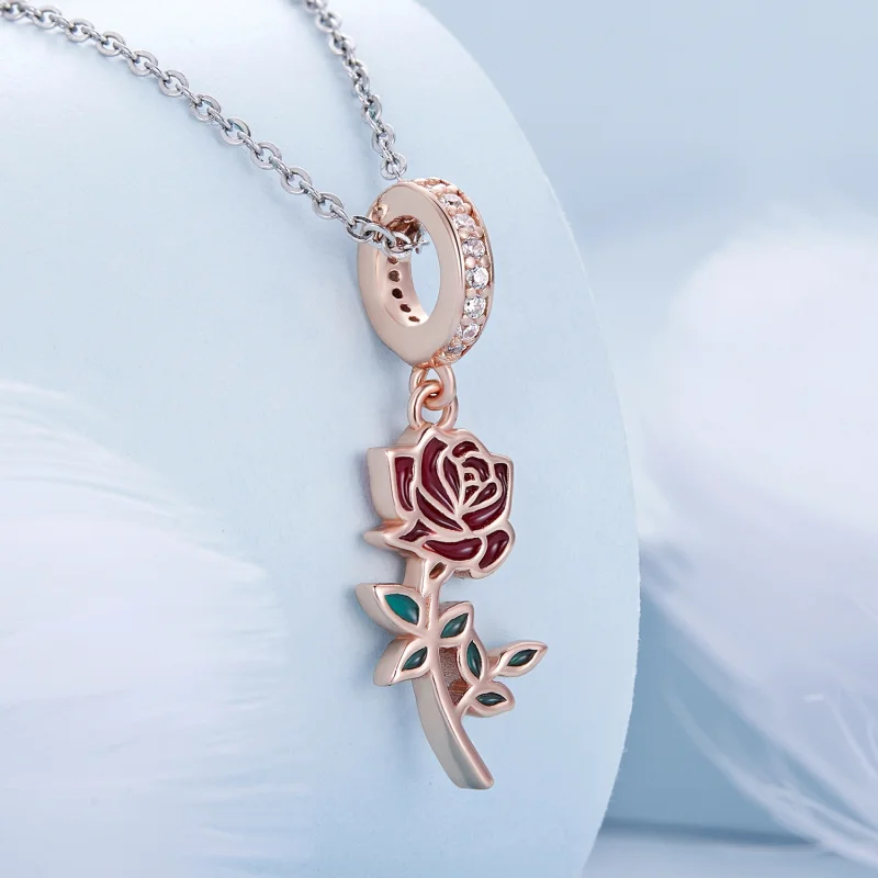 (Bild für) Pandora Charm Rot - BSC642 - Ansicht 2