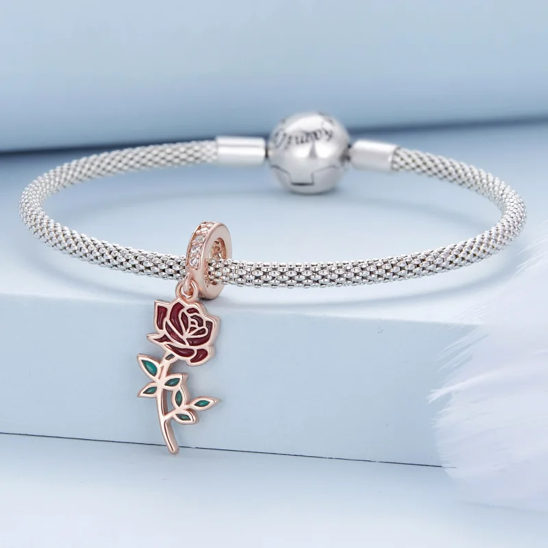 (Bild für) Pandora Charm Rot - BSC642 - Ansicht 3