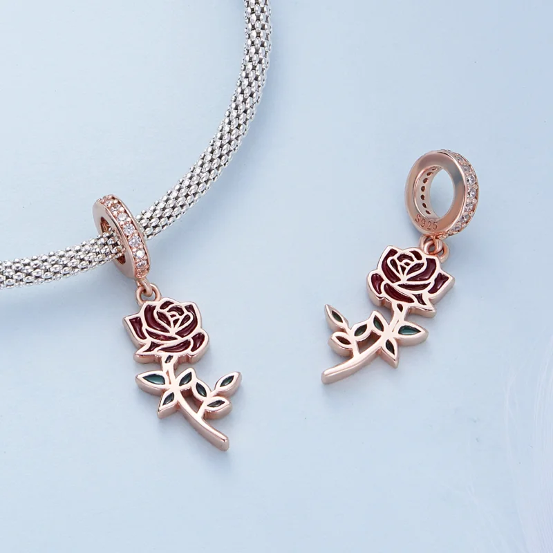 (Bild für) Pandora Charm Rot - BSC642 - Ansicht 4