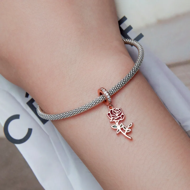 (Bild für) Pandora Charm Rot - BSC642 - Ansicht 5