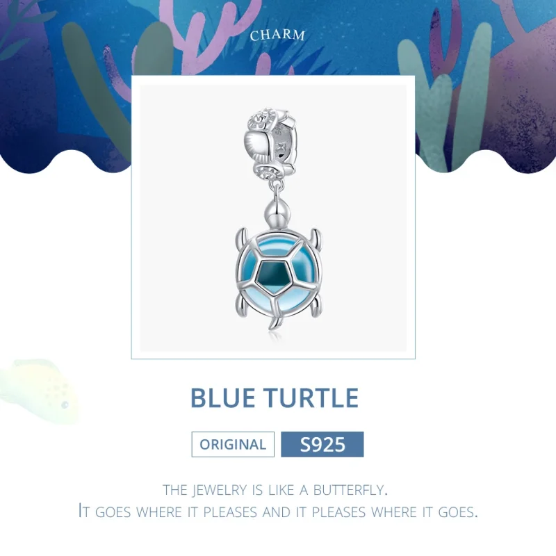 (Bild für) Pandora Charm Schildkröte Blau - SCC1804 - Ansicht 6