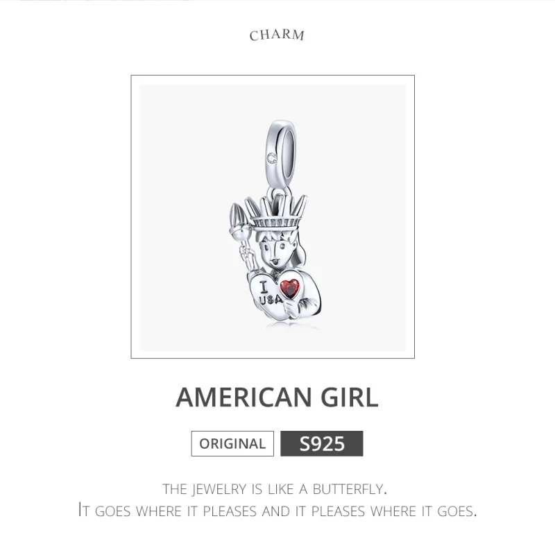 (Bild für) Pandora Charm Usa - SCC1883 - Ansicht 6
