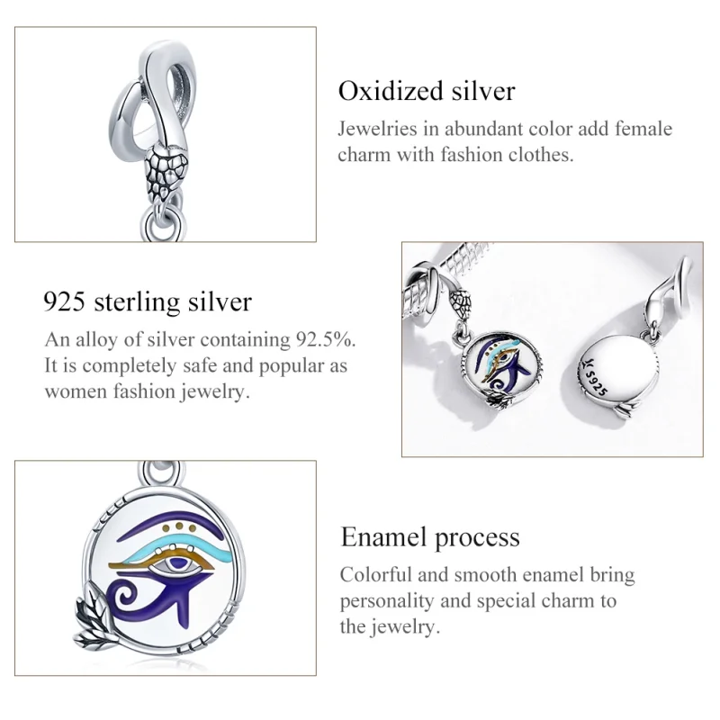 (Bild für) Pandora Charm Zwilling - SCC1857 - Ansicht 8