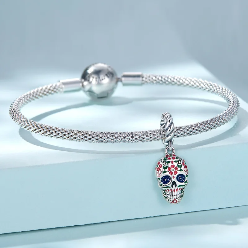 (Bild für) Pandora Charms Totenkopf - SCC2361 - Ansicht 3