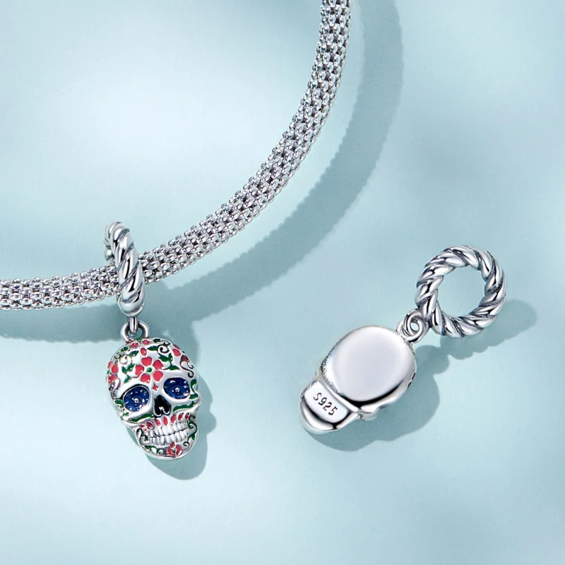 (Bild für) Pandora Charms Totenkopf - SCC2361 - Ansicht 4
