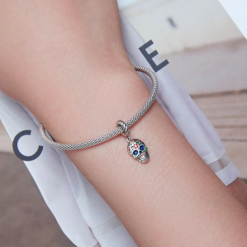 (Bild für) Pandora Charms Totenkopf - SCC2361 - Ansicht 5