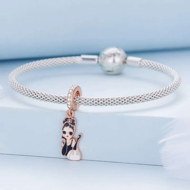 (Bild für) Pandora Style Göttin Hepburn Baumeln - BSC641 - Ansicht 3