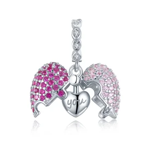 (Bild für) Pandora Style Silber Only You Dangle - BSC282
