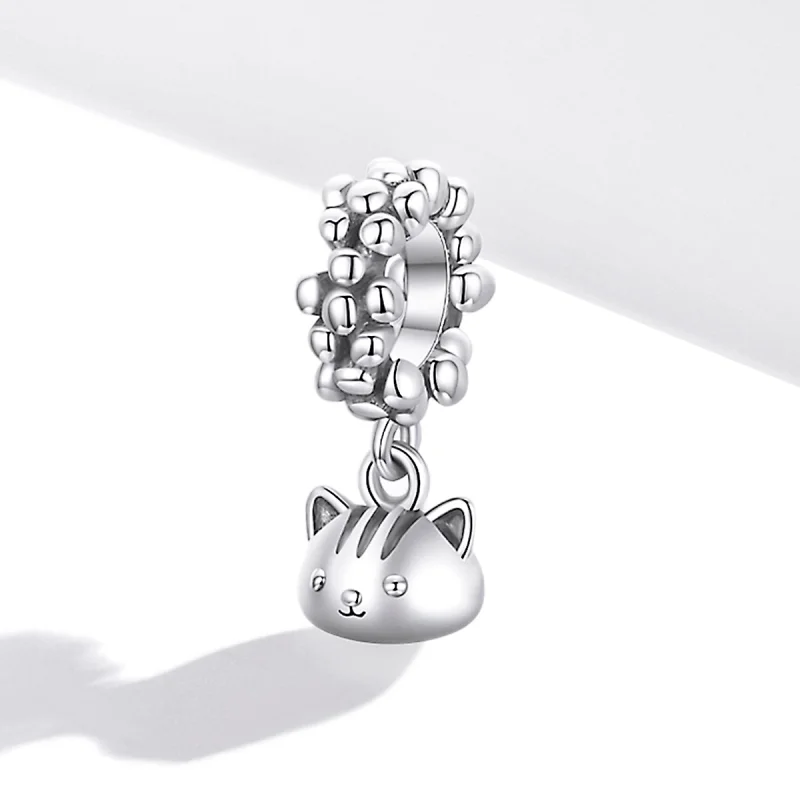 (Bild für) Pandora Style Silver Swing The Kitten Dangle - SCC1871 - Ansicht 2