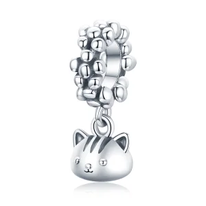 (Bild für) Pandora Style Silver Swing The Kitten Dangle - SCC1871