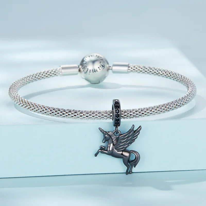 (Bild für) Pegasus-Anhänger im Pandora-Stil - SCC2389 - Ansicht 3