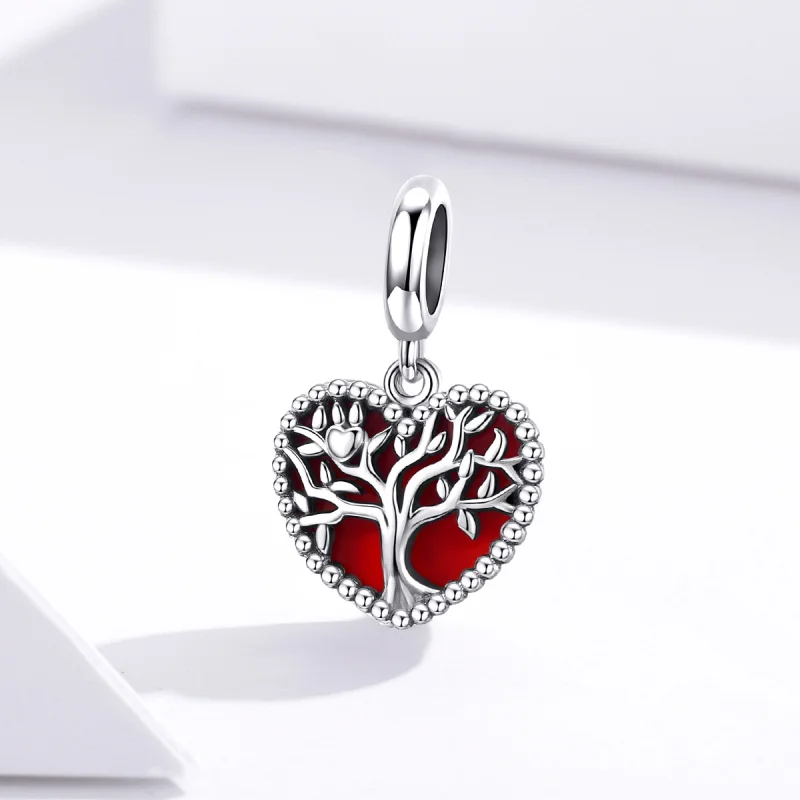 (Bild für) Silberner Baum der Liebe im Pandora-Stil - SCC1556 - Ansicht 3