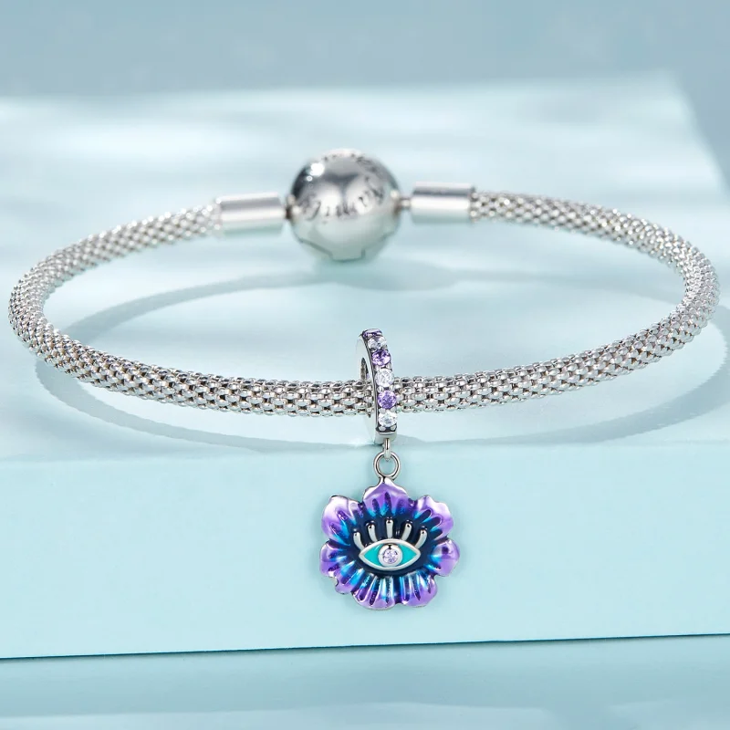 (Bild für) Teufelsblumen-Anhänger im Pandora-Stil - SCC2373 - Ansicht 3