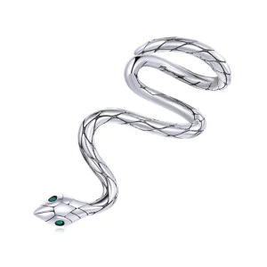 (Bild für) Mystic Snake Ohrclip im Pandora-Stil - BSE510