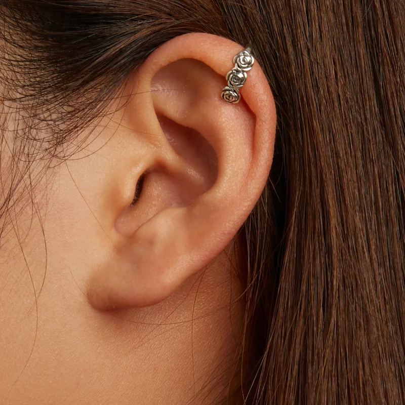 (Bild für) Pandora Ohrstecker Rose - BSE582 - Ansicht 8