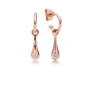 (Bild für) Moderne LovePods™-Ohrringe, PANDORA Rose™ und klare CZ - 287357CZ