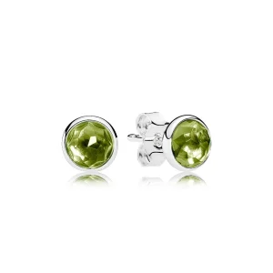 (Bild für) PANDORA August Droplets, Peridot Ohrstecker - 290738pe