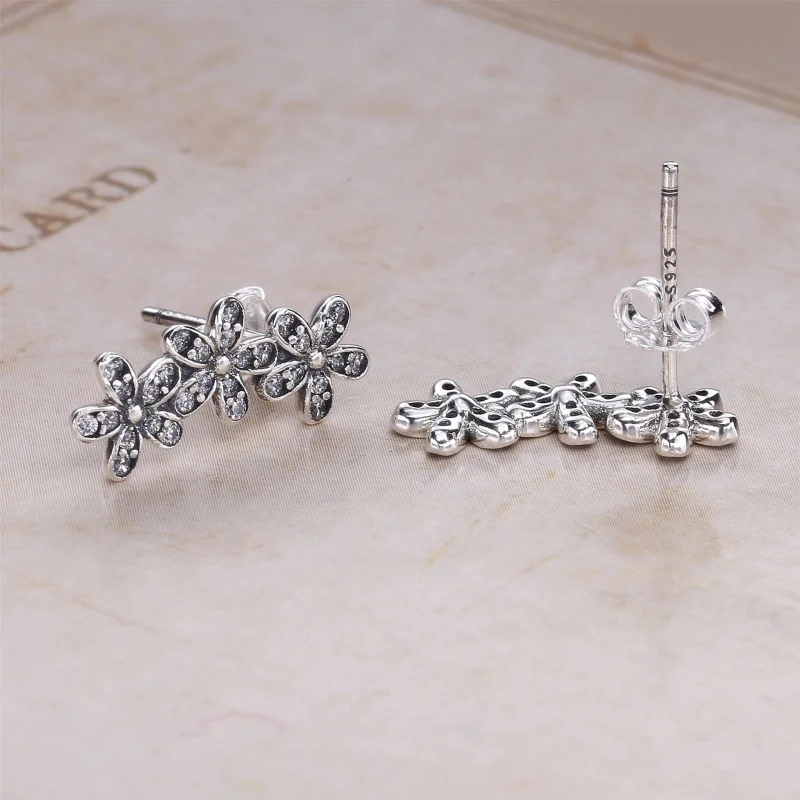 (Bild für) PANDORA Dazzling Daisies, klare CZ-Ohrstecker - 290744CZ - Ansicht 3