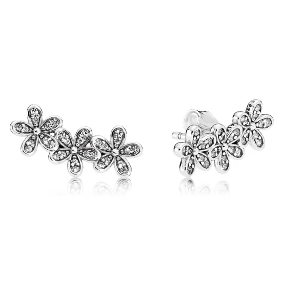 (Bild für) PANDORA Dazzling Daisies, klare CZ-Ohrstecker - 290744CZ