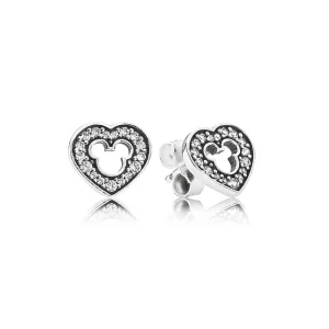 (Bild für) PANDORA Disney, Mickey Silhouette Ohrstecker - 290579CZ
