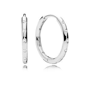 (Bild für) PANDORA Droplets Creolen 296244CZ - 296244CZ
