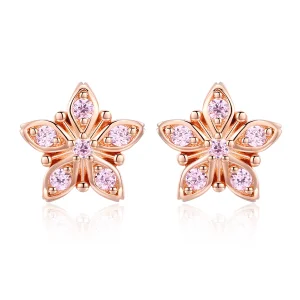 (Bild für) Pandora Gänseblümchen Ohrstecker Rose - BSE034
