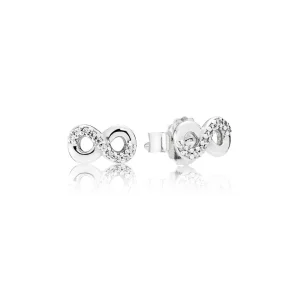 (Bild für) PANDORA Infinite Love Ohrstecker, klare CZ - 290695CZ