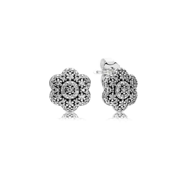 (Bild für) PANDORA Kristallisierte Blumen-Ohrstecker - 290732CZ
