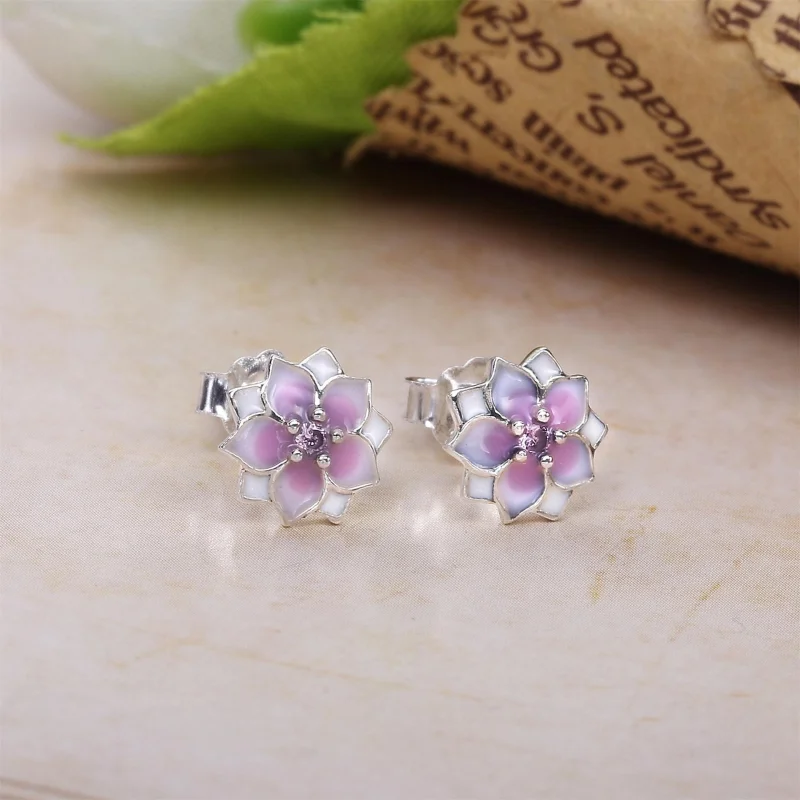 (Bild für) PANDORA Magnolia Bloom Ohrstecker - 290739PCZ - Ansicht 2